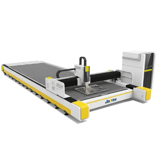 Hybrid Laser + Flame Cutting Machine - บริษัทจำหน่ายเครื่องจักรเลเซอร์ตัดแผ่นเหล็ก - jaimac